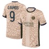 Maillot de Supporter Paris Saint-Germain Goncalo Ramos 9 Quatrième Jordan 2023-24 Pour Homme